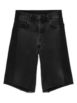 Джинсовые шорты New PROTOTYPES, черный