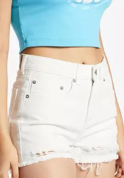 Джинсовые шорты NEW SWELL Roxy, белый