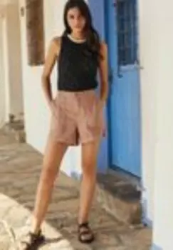 Джинсовые шорты Next, бежевый