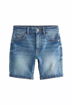Джинсовые шорты Next, цвет mottled blue