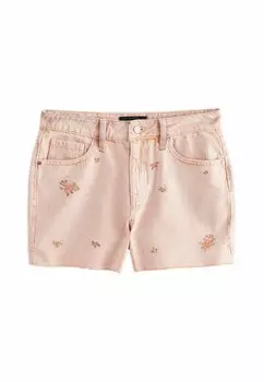 Джинсовые шорты Next, розовый