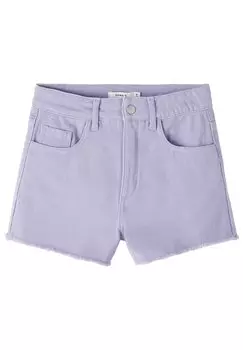 Джинсовые шорты Nkfrandi Mom Twiizza Name it, цвет persian violet