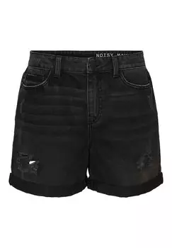 Джинсовые шорты Noisy May, черный деним