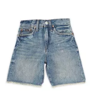 Джинсовые шорты облегающего кроя Polo Ralph Lauren Little Boys 2T-7 Sullivan, синий