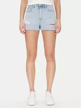 Джинсовые шорты обычного кроя Hot Pant Bi6019 DW0DW20095 Tommy Jeans, синий