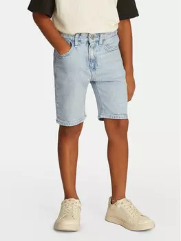 Джинсовые шорты обычного кроя IB0IB02432 Calvin Klein Jeans, синий