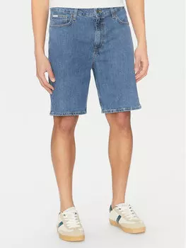 Джинсовые шорты обычного кроя M4YD37 D5M54 Guess Jeans, синий