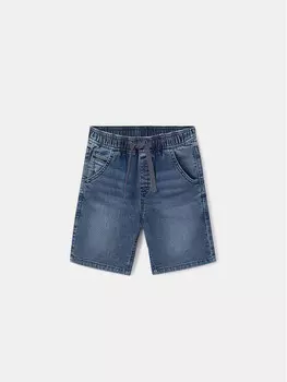 Джинсовые шорты обычного кроя Mayoral, синий