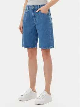 Джинсовые шорты обычного кроя PL801189 Pepe Jeans, синий