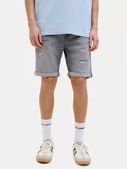 Джинсовые шорты обычного кроя Rick 12269503 Jack&Jones, серый
