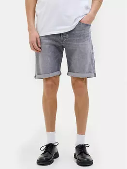 Джинсовые шорты обычного кроя Rick 12269612 Jack&Jones, серый