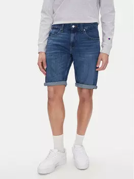Джинсовые шорты обычного кроя Ronnie DM0DM20943 Tommy Jeans, синий