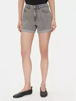 Джинсовые шорты обычного кроя Zuri 10279493 Vero Moda, серый