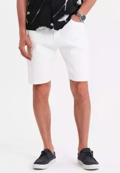 Джинсовые шорты Ombre, белый