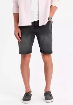 Джинсовые шорты Ombre, черный