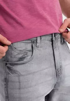 Джинсовые шорты Ombre, серый
