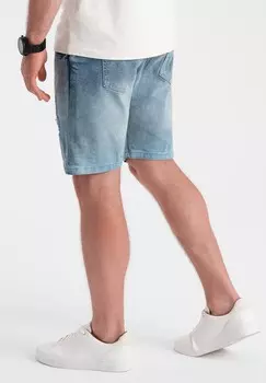 Джинсовые шорты Ombre, светло-голубой