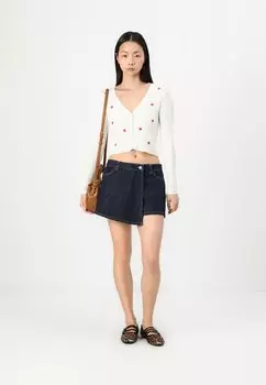 Джинсовые шорты ONLELVIRA SKORT ONLY, темно-синий