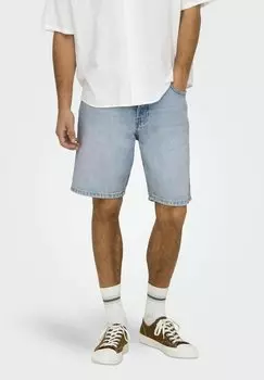 Джинсовые шорты Only & Sons, синий
