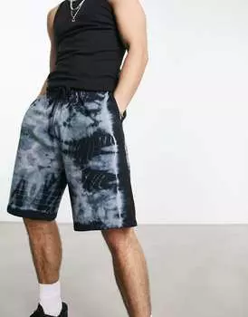 Джинсовые шорты оверсайз синего цвета ASOS DESIGN