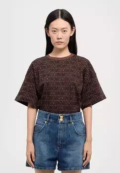 Джинсовые шорты PANTALONE MOSCHINO, синий деним