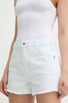 Джинсовые шорты Patrizia Pepe, зеленый