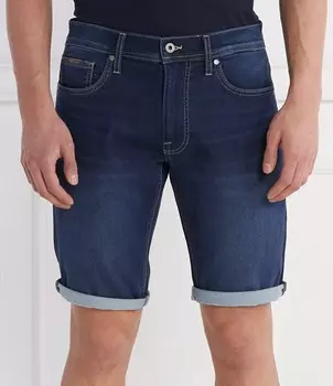 Джинсовые шорты Pepe Jeans London GYMDIGO Slim Fit, темно-синий
