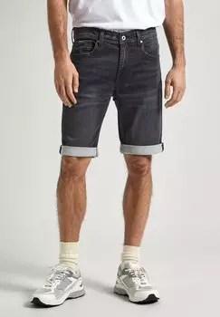 Джинсовые шорты Pepe Jeans, серый деним