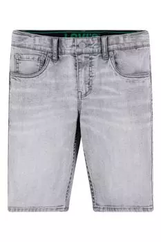 Джинсовые шорты Performance Fit облегающего кроя Levi's, серый