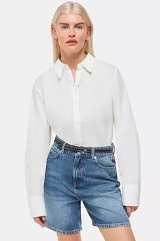 Джинсовые шорты Petite из аутентичного материала Whistles, синий