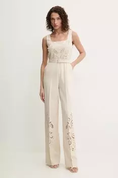Джинсовые шорты Pinko, коричневый