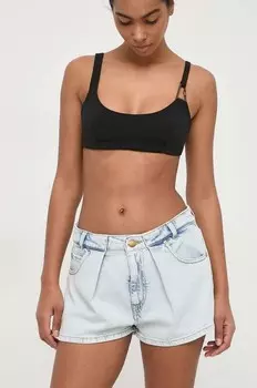 Джинсовые шорты Pinko, синий