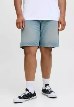 Джинсовые шорты PLUS SIZE LOOSE FIT Jack & Jones, цвет Blue Denim