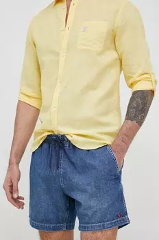 Джинсовые шорты Polo Ralph Lauren, темно-синий