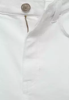 Джинсовые шорты PRISCILA Mango, белый