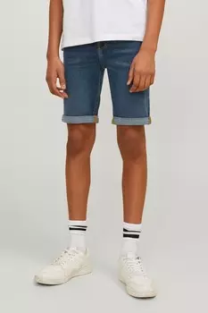Джинсовые шорты приталенного кроя Jack & Jones Jack & Jones Junior, синий