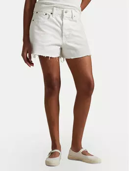 Джинсовые шорты прямого кроя 211964084001 Polo Ralph Lauren, белый