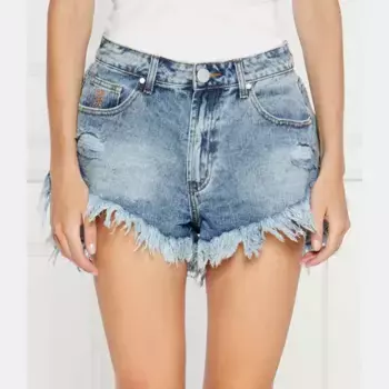 Джинсовые шорты прямого кроя Flippy Scout One Teaspoon, синий