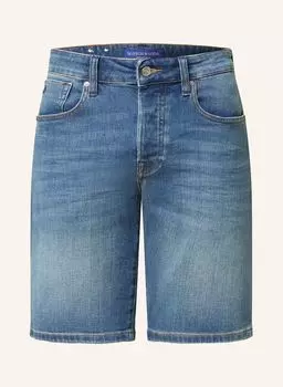 Джинсовые шорты прямого кроя Ralston Scotch & Soda, синий