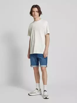 Джинсовые шорты прямого кроя с 5 карманами, модель «RICK» Jack & Jones