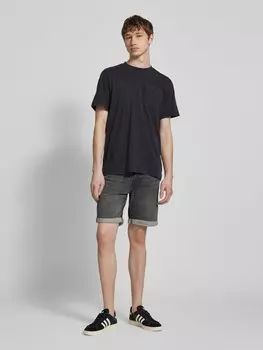 Джинсовые шорты прямого кроя с 5 карманами, модель «RICK» Jack & Jones, темно-серый