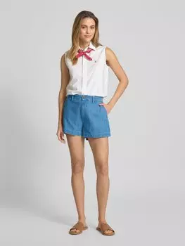 Джинсовые шорты прямого кроя с карманами Polo Ralph Lauren, синий