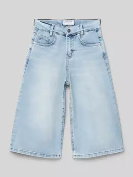 Джинсовые шорты прямого кроя с пятью карманами Blue Effect, светло-голубой