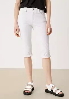 Джинсовые шорты QS by s.Oliver, белый