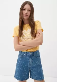 Джинсовые шорты QS by s.Oliver, синий