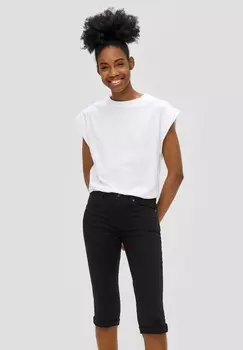 Джинсовые шорты QS, черный