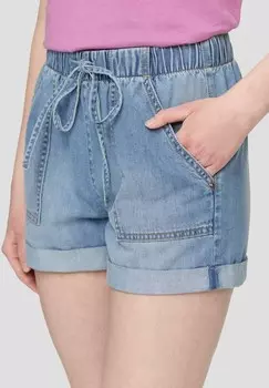 Джинсовые шорты QS, цвет Stone Blue Denim