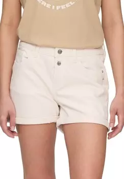 Джинсовые шорты QS, кремовый