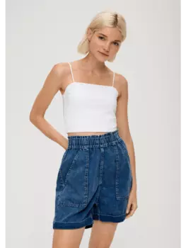 Джинсовые шорты QS, синий