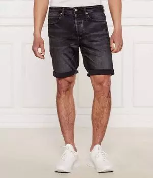 Джинсовые шорты rbj.981 Tapered fit Replay, черный